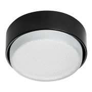212217 Светильник PVC д/LED-ламп 943ххх/929ххх Gx53 TENSIO ROUND ЧЕРНЫЙ