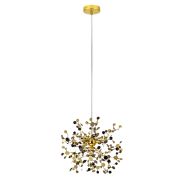 L1P721132 Подвес EXTRA 3х5W(led) G9 (721132+ 572102) ЗОЛОТО