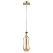 808033 Подвес FORMA 1х10W (led) E14 ШАМПАНЬ/КОНЬЯК