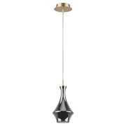808018 Подвес FORMA 1х10W (led) E14 ШАМПАНЬ/ДЫМЧАТЫЙ