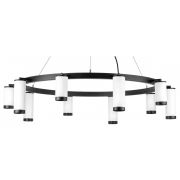 LR02036586540 Люстра RULLO 10х50W GU10 ЧЕРНЫЙ/БЕЛЫЙ (571020+214436-5+214486-5+203437-10)