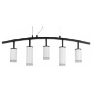 LR7353638620 Люстра RULLO 5х50W GU10 ЧЕРНЫЙ/БЕЛЫЙ (571735+214436-3+214486-2+202430-5)