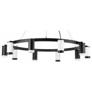 LR02037536576 Люстра RULLO 10х50W GU10 ЧЕРНЫЙ/БЕЛЫЙ (571020+214437-5+214436-5+203437-5+203436-5)