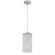 795424 Подвес CRISTALLO 1х40W G9 ХРОМ