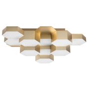 750123 Люстра потол FAVO LED-60W 2880LM Satin Gold 4000K