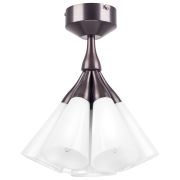 757070 Люстра CONE 7х10W (led) E14 КОФЕЙНЫЙ/БЕЛЫЙ