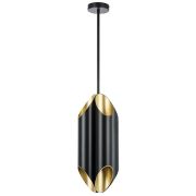 720087 Люстра SIENA 8х40W G9 ЧЕРНЫЙ/ЗОЛОТО