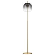 804718 Торшер CUPOLA LED 1х18W 900LM ЗОЛОТО/ДЫМЧАТЫЙ 3000K