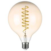 933302 Лампа LED FILAMENT 220V G125 E27 8W=80W 700LM 360G CL/AM 3000K 30000H