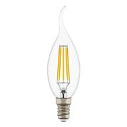 933602 Лампа LED FILAMENT 220V CA35 E14 6W=65W 400-430LM 360G CL 3000K 30000H
