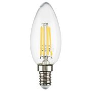 933504 Лампа LED FILAMENT 220V C35 E14 6W=65W 400-430LM 360G CL 4000K 30000H