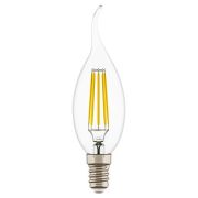 933604 Лампа LED FILAMENT 220V CA35 E14 6W=65W 400-430LM 360G CL 4000K 30000H
