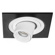i517162 Светильник INTERO TUBO LED 7W 360LM 60G ЧЕРНЫЙ/БЕЛЫЙ 3000K (217517+217162)