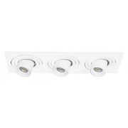 i536162 Светильник INTERO TUBO LED 7W*3 360LM*3 60G БЕЛЫЙ 3000K (217536+217162+217162+217162)