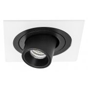 i516174 Светильник INTERO TUBO LED 7W 360LM 60G БЕЛЫЙ/ЧЕРНЫЙ 4000K (217516+217174)