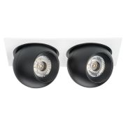 i5267474 Светильник INTERO LED 9W*2 850LM*2 24G БЕЛЫЙ/ЧЕРНЫЙ 4000K (217526+217074+217074)