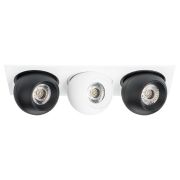 i536726272 Светильник INTERO LED 9W*3 850LM*3 24G БЕЛЫЙ/ЧЕРНЫЙ 3000K (217536+217072+217062+217072)