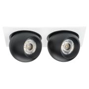 i5267272 Светильник INTERO LED 9W*2 850LM*2 24G БЕЛЫЙ/ЧЕРНЫЙ 3000K (217526+217072+217072)