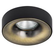 L01002127 Светильник LEVIGO MR16/HP16 БРОНЗА/ЧЕРНЫЙ МАТОВЫЙ (010021+510027)