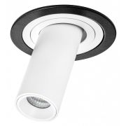 i617264 Светильник INTERO TUBO LED 10W 500LM 60G ЧЕРНЫЙ/БЕЛЫЙ 4000K (217617+217264)