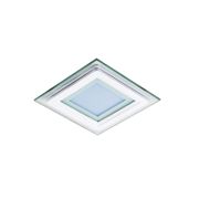 212040 Светильник ACRI QUA LED 6W 480LM БЕЛЫЙ/ПРОЗРАЧНЫЙ 4000K