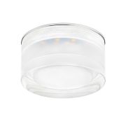 070234 Светильник ARTICO CYL LED 5W 400LM ХРОМ/ПРОЗРАЧНЫЙ/МАТОВЫЙ 4000K