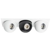 i536647464 Светильник INTERO LED 9W*3 850LM*3 24G БЕЛЫЙ/ЧЕРНЫЙ 4000K (217536+217064+217074+217064)
