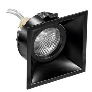 214507 Светильник DOMINO QUADRO MR16 ЧЕРНЫЙ