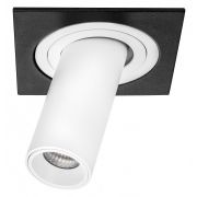 i517264 Светильник INTERO TUBO LED 10W 500LM 60G ЧЕРНЫЙ/БЕЛЫЙ 4000K (217517+217264)