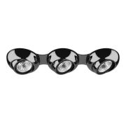 011837 Светильник OCULA 16х3 GU10 ЧЕРНЫЙ ХРОМ