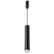 237237 Светильник 48V подвесной д/1-фазн трека DUE LED 10W 500LM 36G ЧЕРНЫЙ 3000K IP20