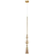 Crystal Lux Светильник подвесной Crystal Lux LUX NEW SP1 B AMBER
