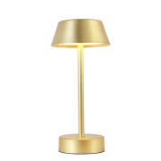 Crystal Lux Аккумуляторная настольная лампа Crystal Lux SANTA LG1 GOLD