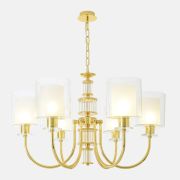 Crystal Lux Люстра Crystal Lux ELENA SP6 GOLD