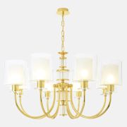 Crystal Lux Люстра Crystal Lux ELENA SP8 GOLD