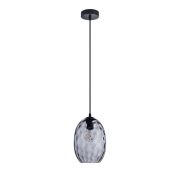 806121 Подвес NUBELLA 1х12W (led) E27 ЧЕРНЫЙ/ПЕПЕЛЬНЫЙ